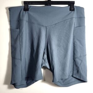 Old Navy Active powersoft high rise bike shorts women's 2X  #2636